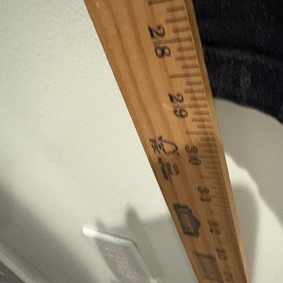 Democracy Jeans Womens 24W Blue Ab Solution Stretch Skinny Plus Size Dark Wash - Picture 5 of 11